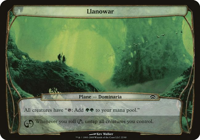 Llanowar (Planechase) Trading Card