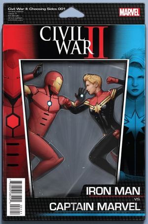 Civil War II: Choosing Sides #1 (Action Figure Variant)