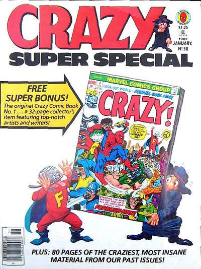 Crazy Magazine #58 Comic