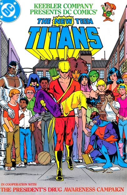 New Teen Titans: Drug Awareness Giveaways #nn (Keebler Edition) Comic