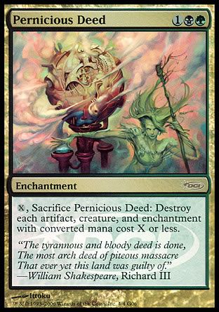 Pernicious Deed (Judge Gift Promos) Trading Card