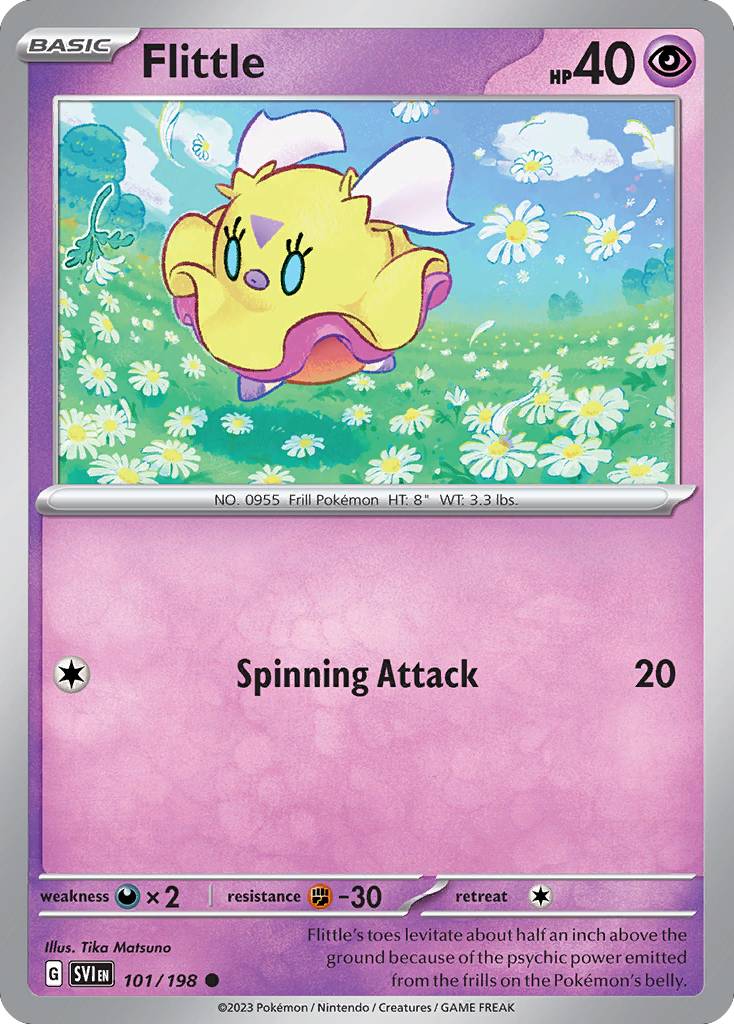 Flittle (101/198) - Scarlet & Violet Pokémon Card