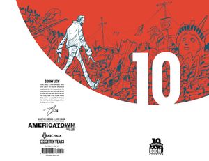 Americatown #1 (10 Year 10 Copy Cover Liew Variant)