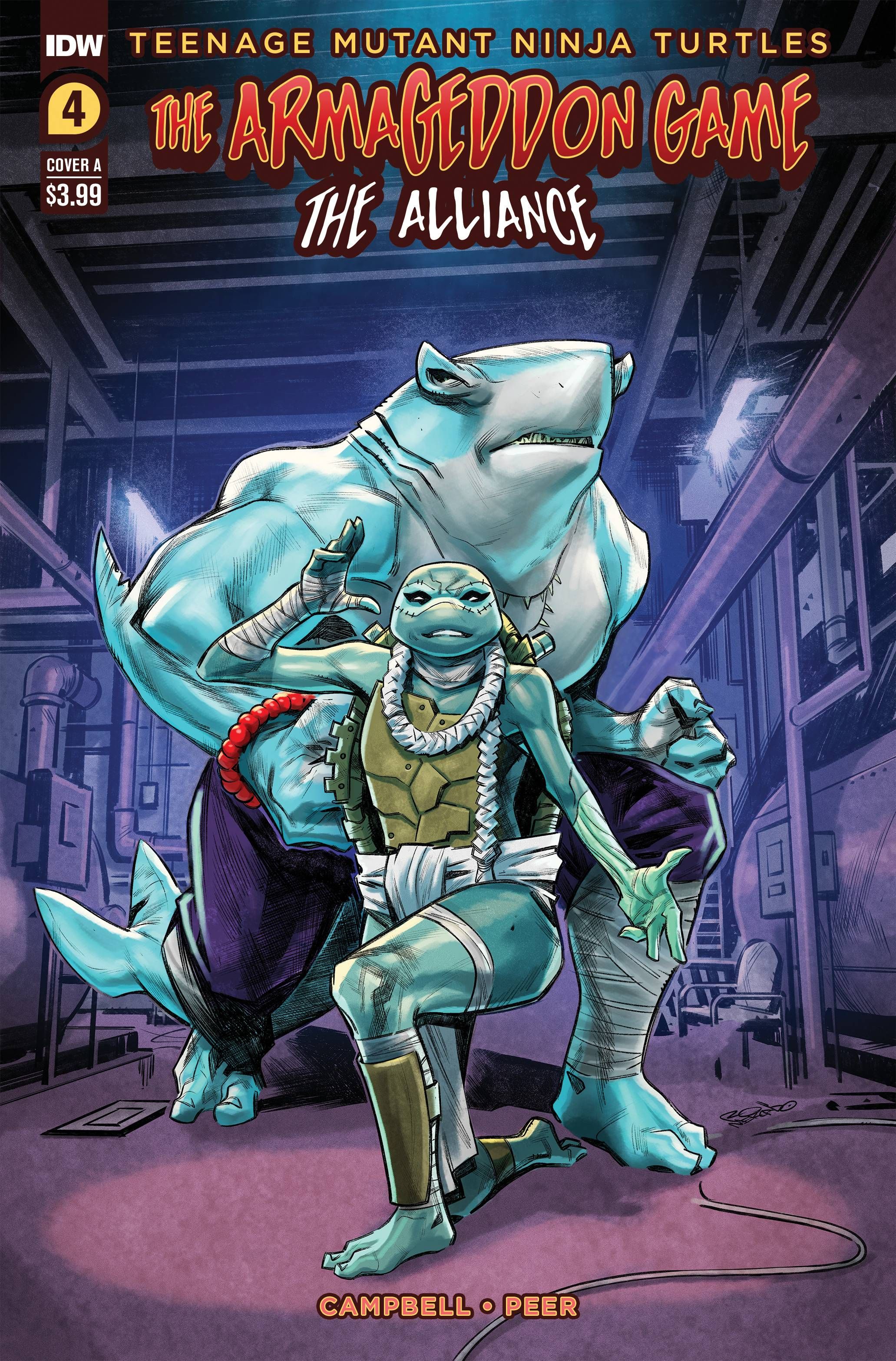 Teenage Mutant Ninja Turtles: The Armageddon Game - The Alliance #4 Comic