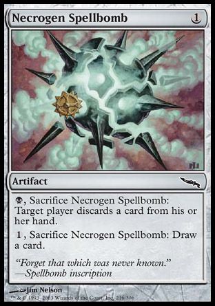 Necrogen Spellbomb (Mirrodin) Trading Card