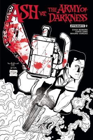 Ash vs The Army of Darkness #2 (Cover F 30 Copy Qualano B&w In)