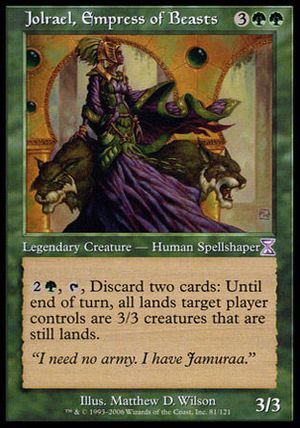 Jolrael, Empress of Beasts (Time Spiral)