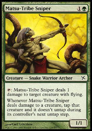 Matsu-Tribe Sniper (Betrayers of Kamigawa) Trading Card