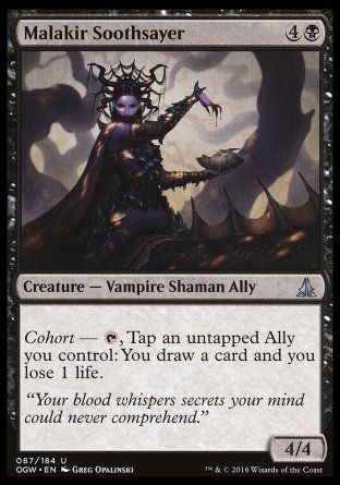 Malakir Soothsayer (Oath of the Gatewatch) Trading Card