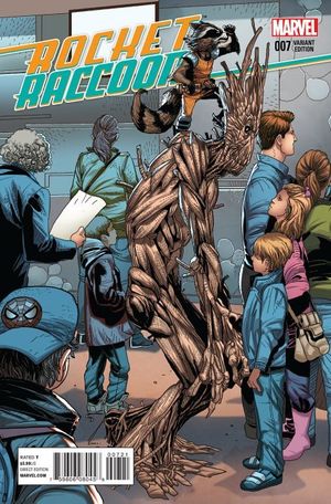 Rocket Raccoon #7 (Welcome Home Variant)