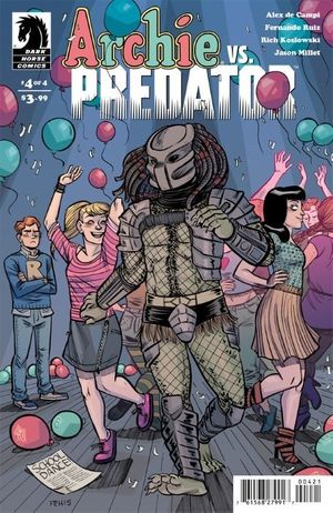 Archie Vs Predator #4 (Hicks Variant Cover)