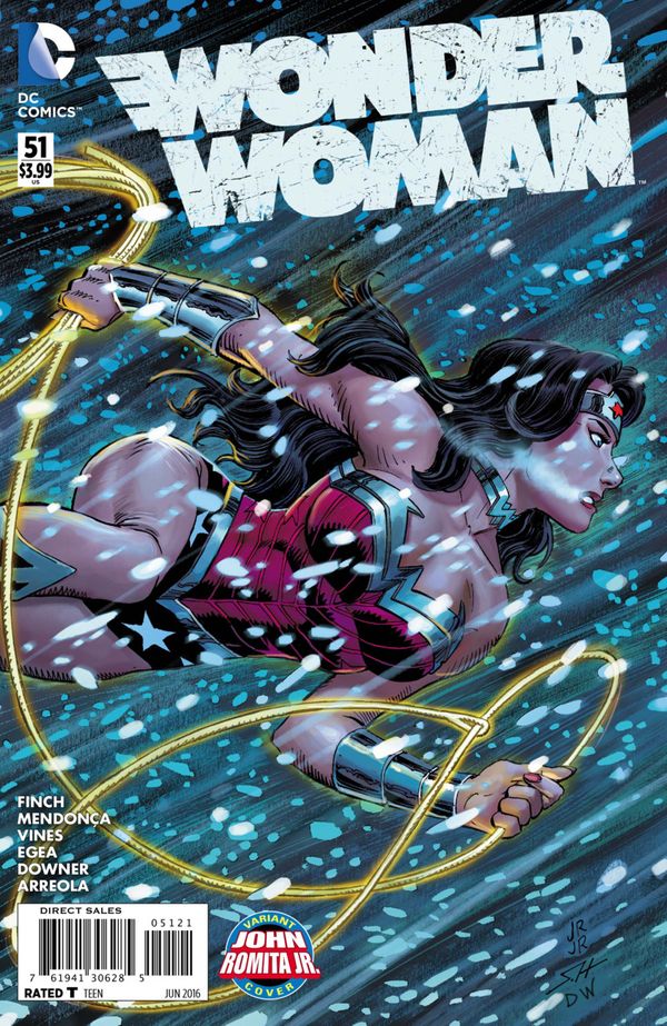 Wonder Woman #51 (Romita Variant Cover)