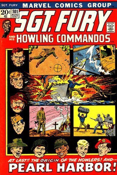 Sgt. Fury And His Howling Commandos #101 Comic