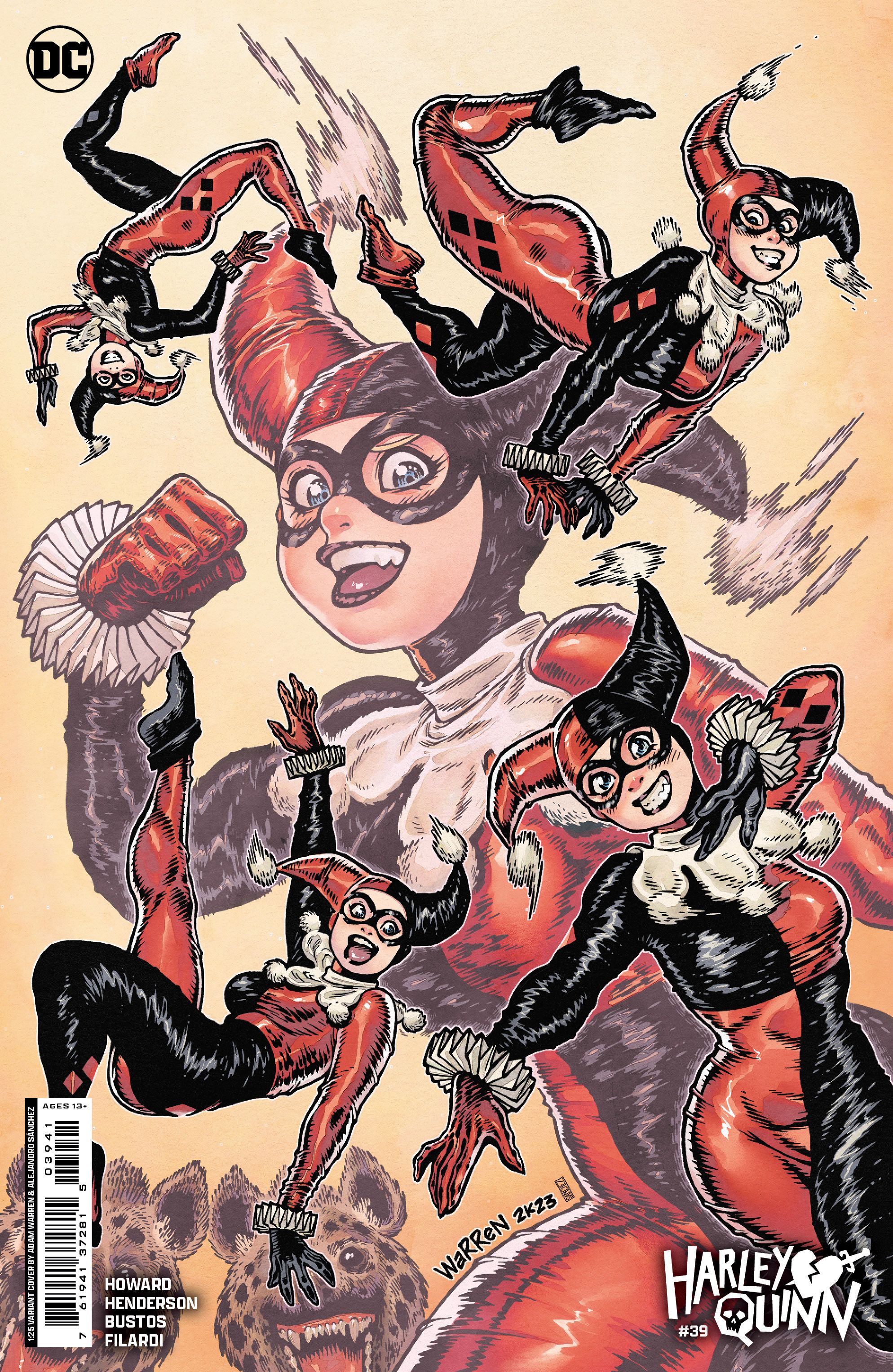 Harley Quinn #39 (Cvr E Inc 1:25 Adam Warren Card Stock Variant) Comic