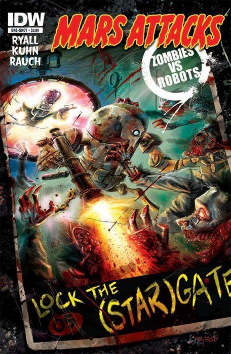 Mars Attacks / Zombies vs Robots #1 Comic