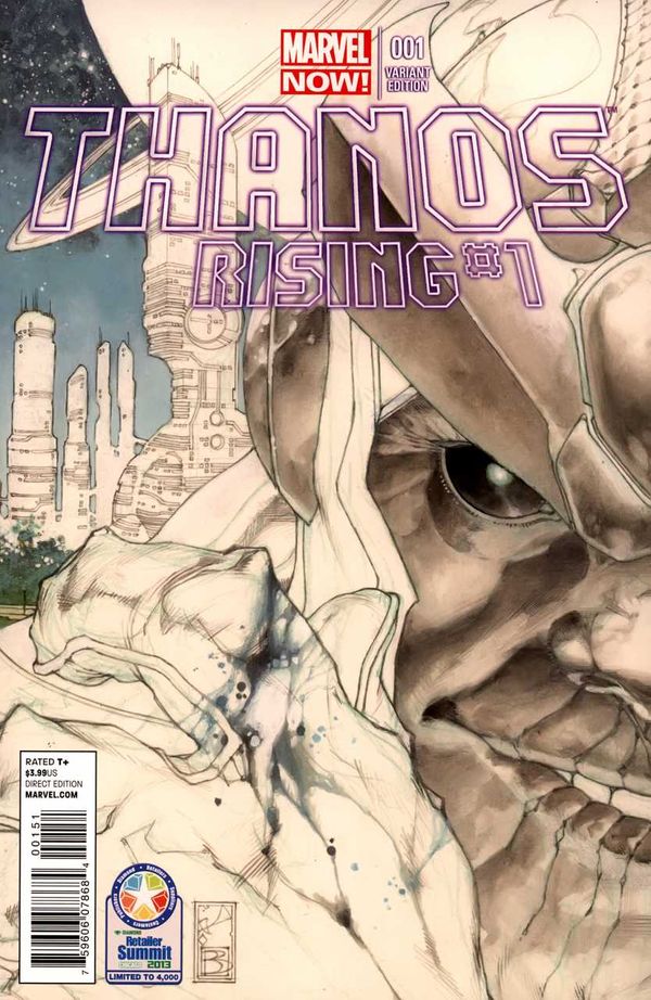 Thanos Rising #1 (Diamond Summit Sketch Edition)