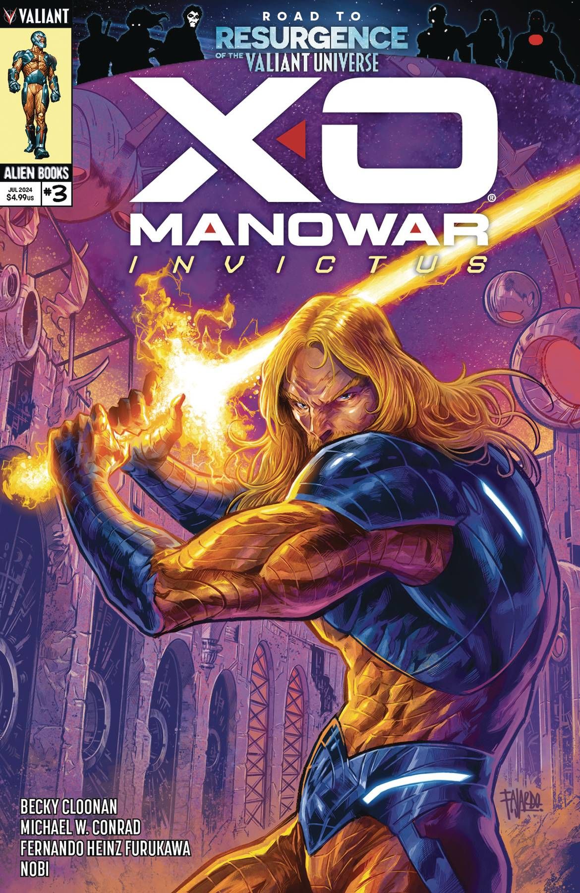 X-O Manowar: Invictus #3 Comic