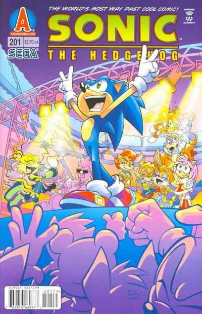 Sonic the Hedgehog #201 Comic