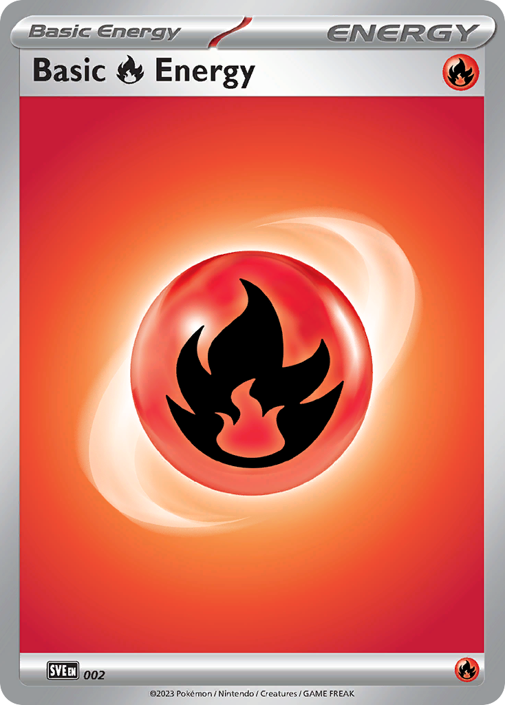 Basic Fire Energy (2/16) - Scarlet & Violet Energies Pokémon Card