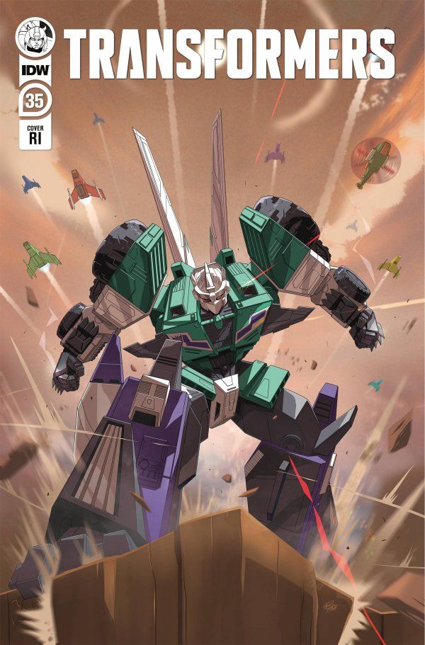 Transformers #35 (Cover C 10 Copy Cover Gauntt)
