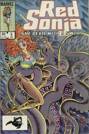 アメコミリーフUnbreakable Red Sonja #5 OCCサイン入り Red Sonja #5 Value - GoCollect
