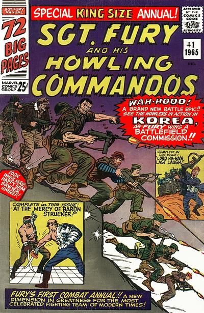 Sgt. Fury and His Howling Commandos Annual #1 Comic