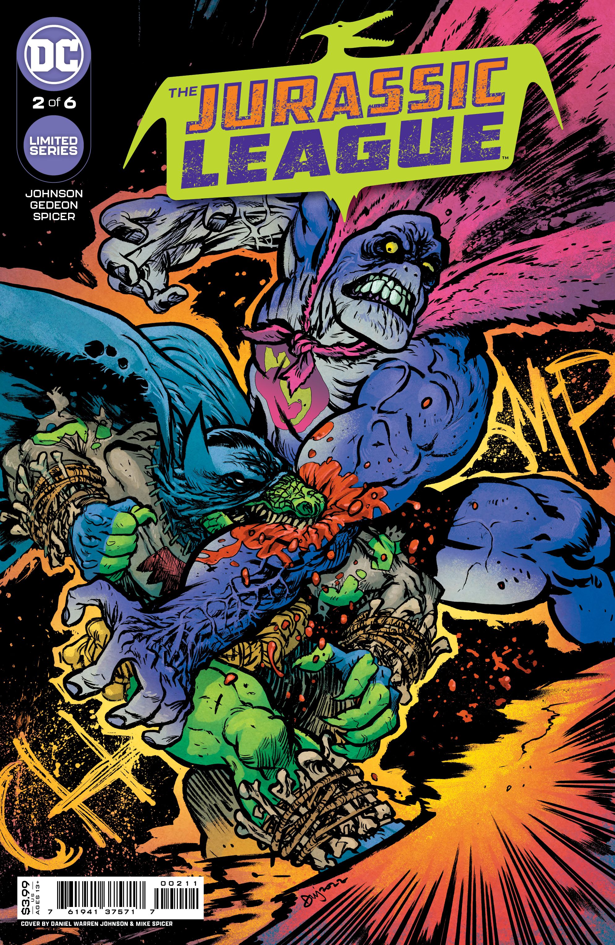 Jurassic League #2 Comic