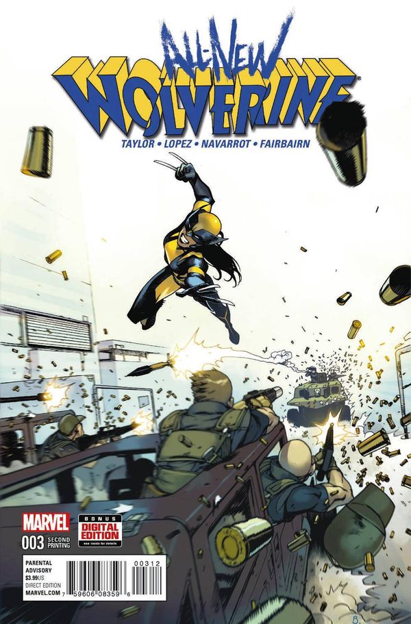 All-New Wolverine #3 (2nd Printing)