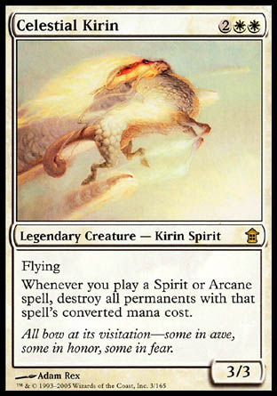 Celestial Kirin (Saviors of Kamigawa) Trading Card