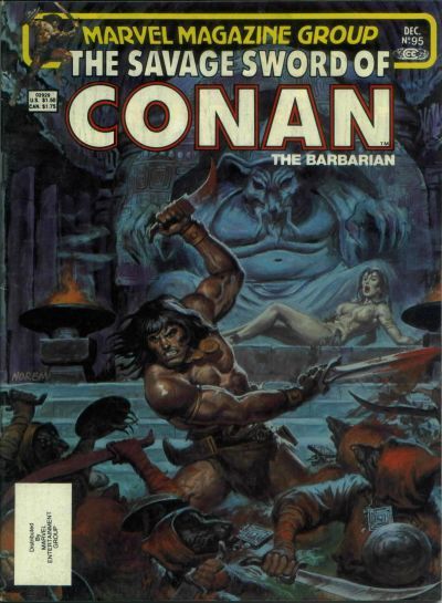 The Savage Sword of Conan #95 Comic