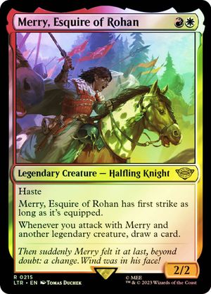 Merry, Esquire of Rohan (The Lord of the Rings - Foil)