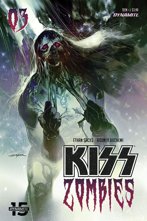 Kiss Zomibes #3 (Cover B Sayger)