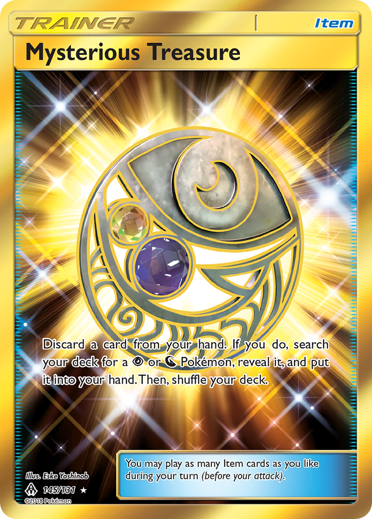 Mysterious Treasure (Trainer: Item) (145/131) - Forbidden Light Pokémon Card