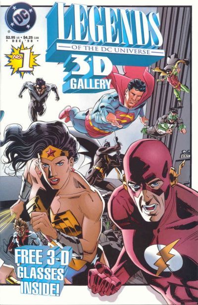 Legends of the DC Universe 3-D Gallery #1 Comic