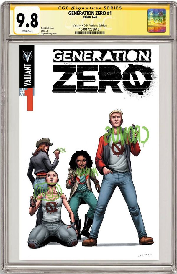 Generation Zero #1 (Cover C Cgc Replica Perez)