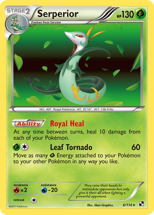 Serperior (6/114) - Black & White