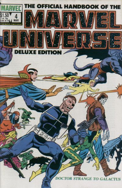 Official Handbook Of The Marvel Universe, The #4 Comic
