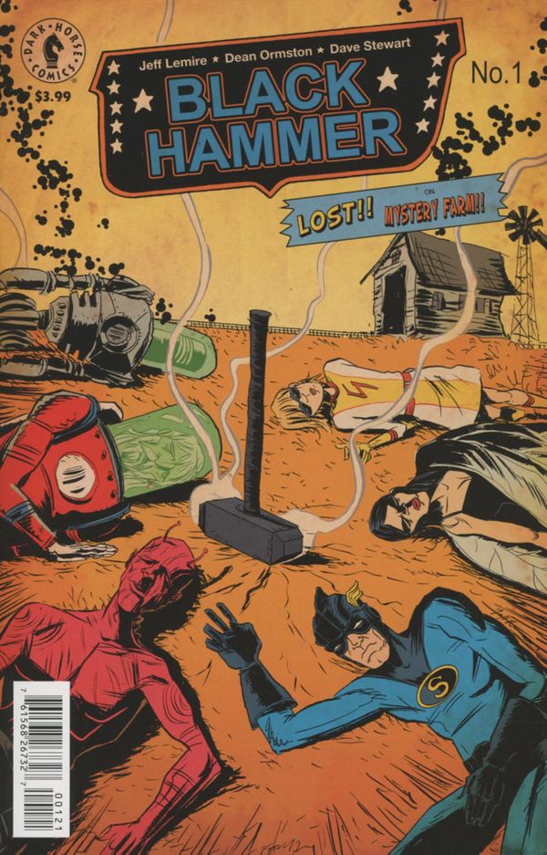 Black Hammer #1 (Lemire Variant Cover)