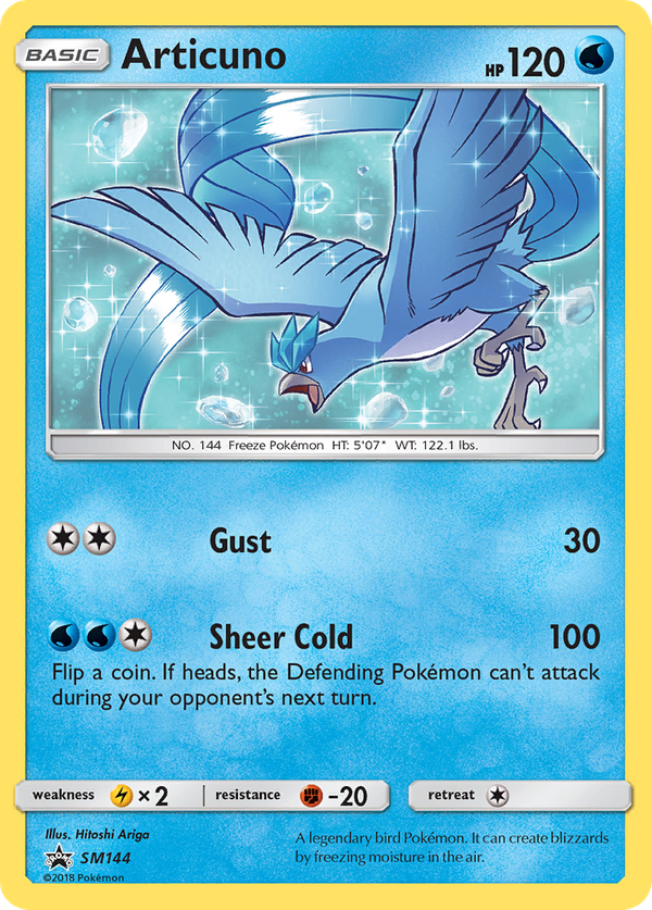 Articuno (SM144) - SM Black Star Promos