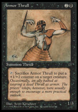 Armor Thrull (Fallen Empires) Trading Card