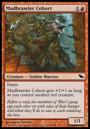 Mudbrawler Cohort (Shadowmoor) Trading Card