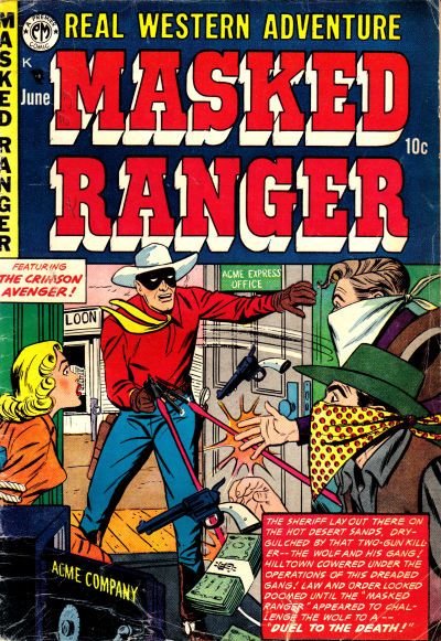 Masked Ranger #2 Comic