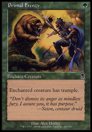 Primal Frenzy (Odyssey) Trading Card