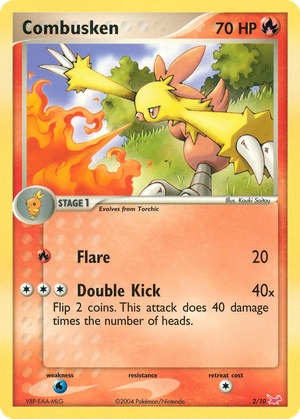 Combusken (2/10) - EX Trainer Kit Latias