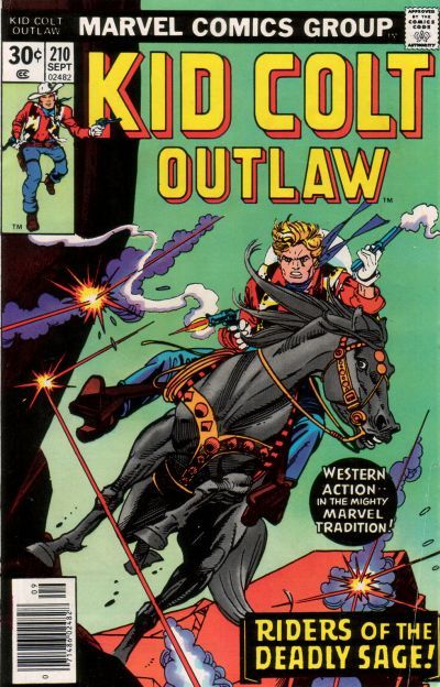 Kid Colt Outlaw #210 Comic