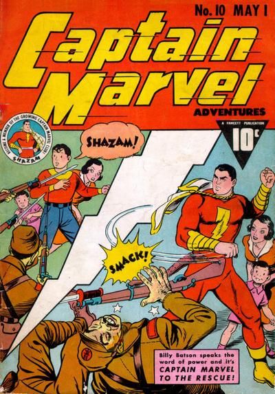 Captain Marvel Adventures #10 Comic