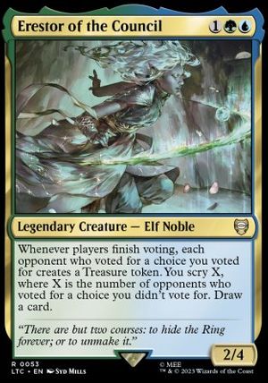 Erestor of the Council (The Lord of the Rings Commander Decks)