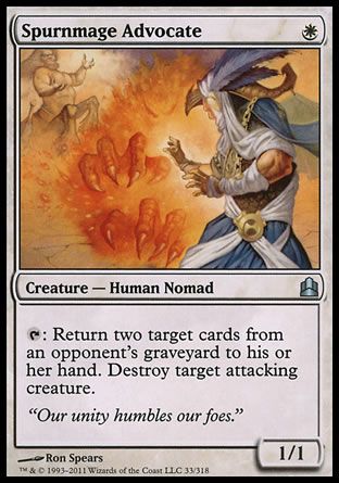 Spurnmage Advocate (MTG Commander) Trading Card