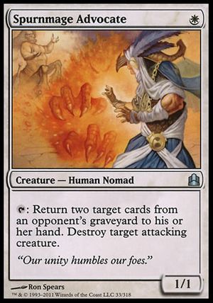 Spurnmage Advocate (MTG Commander)