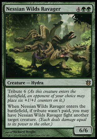 Nessian Wilds Ravager (Born of the Gods) Trading Card